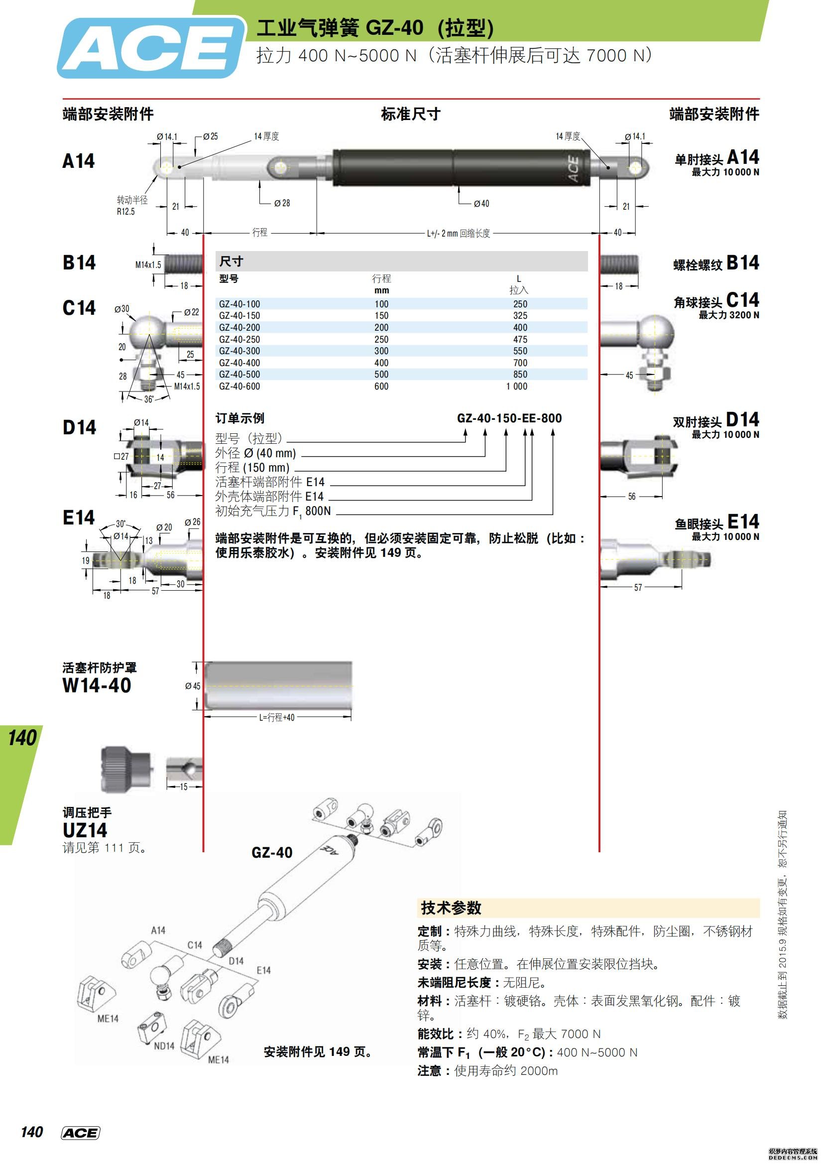 ACE緩沖器